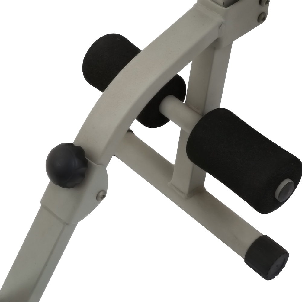 Assisted cruncher bicycle 2-in-1 abdominal exercise machine